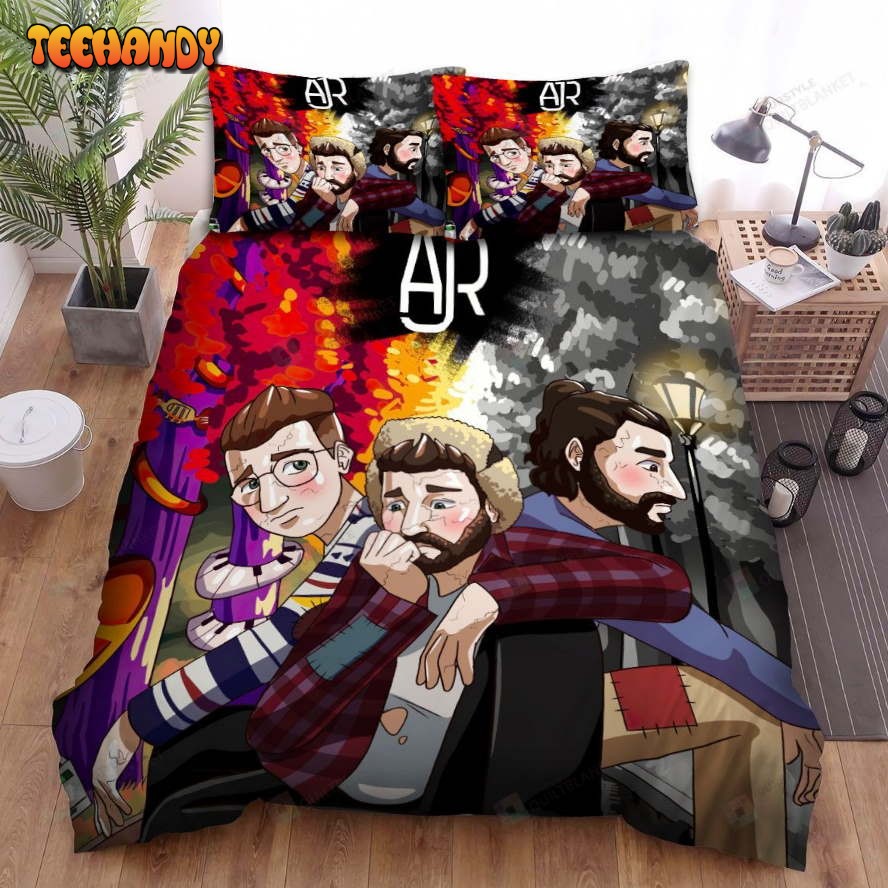 Ajr Band Bad Days Art Bed Sheets Spread Comforter Duvet Cover Bedding Sets