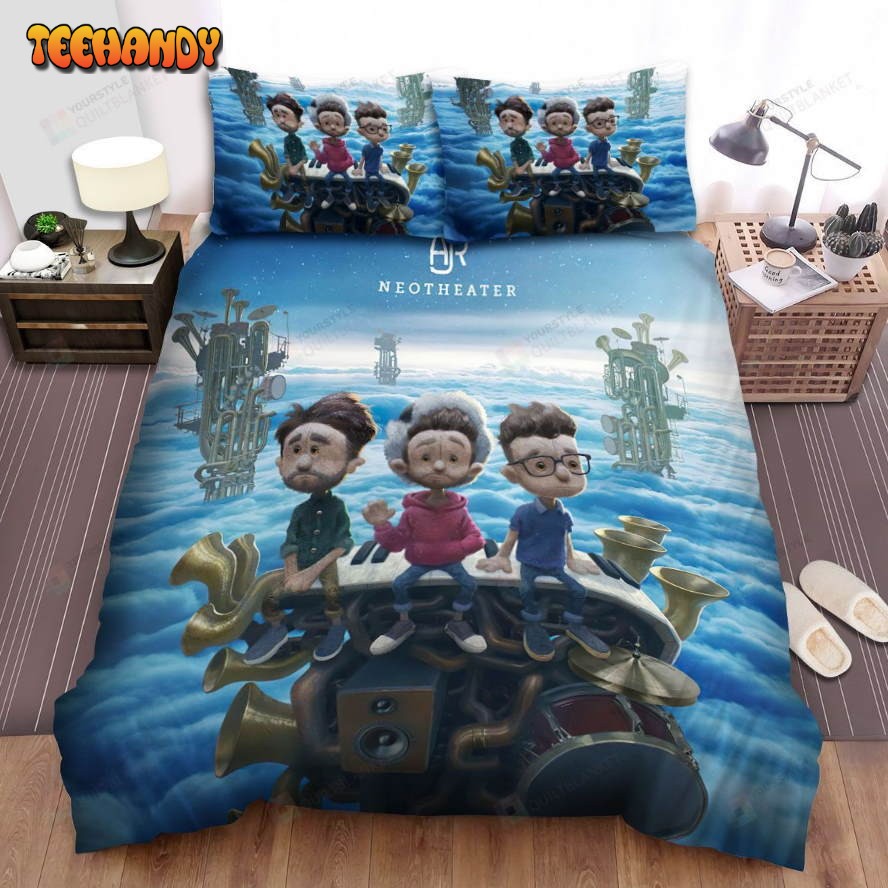 Ajr Band Bed Neotheater Album Cover Sheets Spread Comforter Bedding Sets