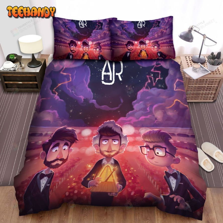 Ajr Band Live Performance Art Spread Comforter Duvet Cover Bedding Sets