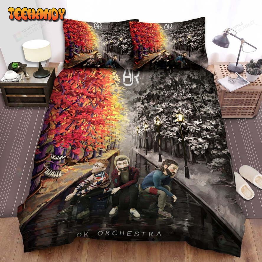 Ajr Band Ok Orchestra Album Cover Spread Comforter Duvet Cover Bedding Sets