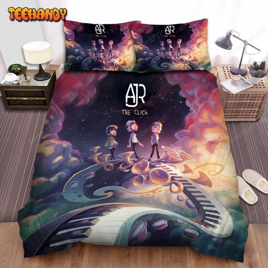 Ajr Band The Click Album Cover Bed Sheets Duvet Cover Bedding Sets