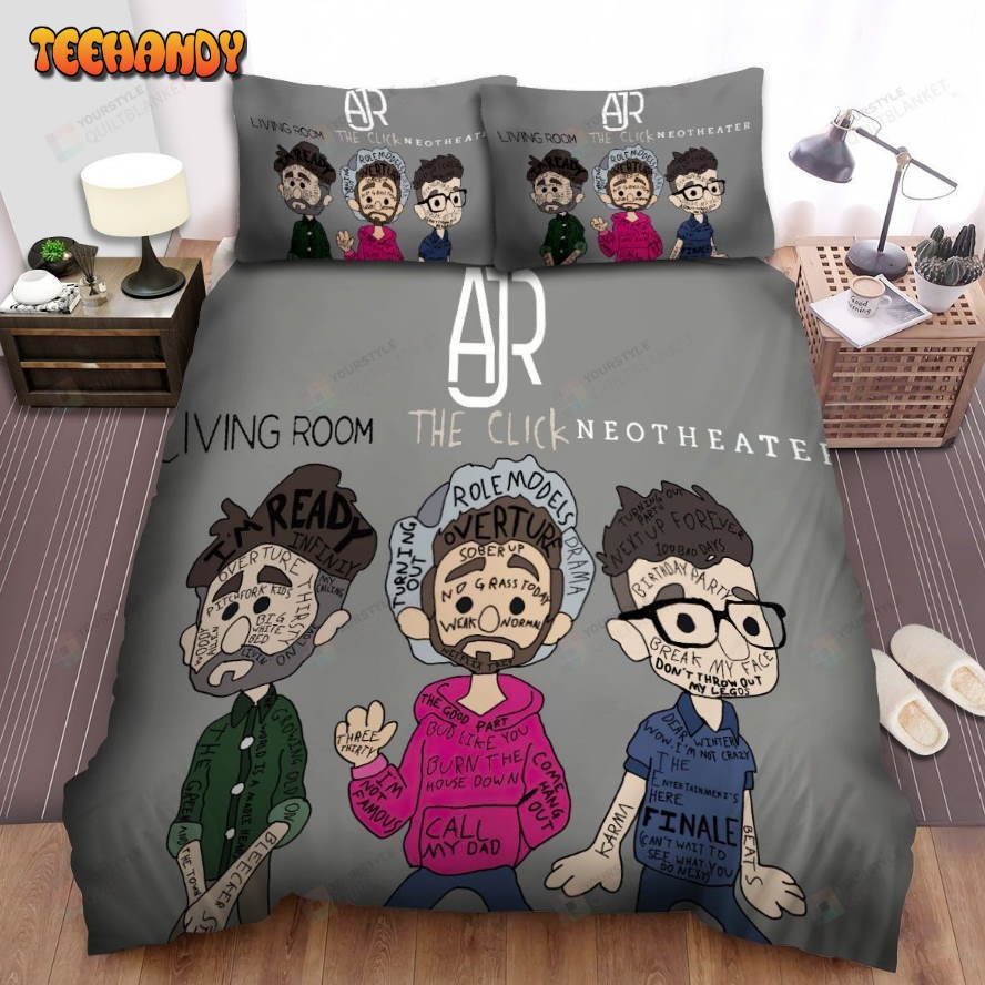 Ajr Band The Collection Art Ver.2 Spread Comforter Duvet Cover Bedding Sets