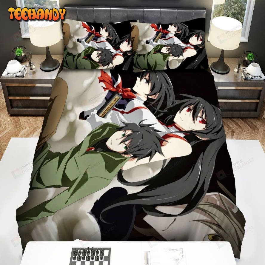 Akame Ga Kill Zero Characters Spread Comforter Duvet Cover Bedding Sets