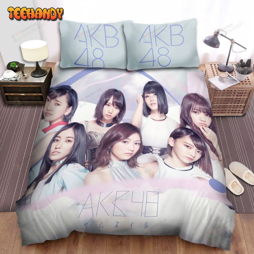 Akb48 8th Album Ver2 Bed Sheets Spread Comforter Duvet Cover Bedding Sets