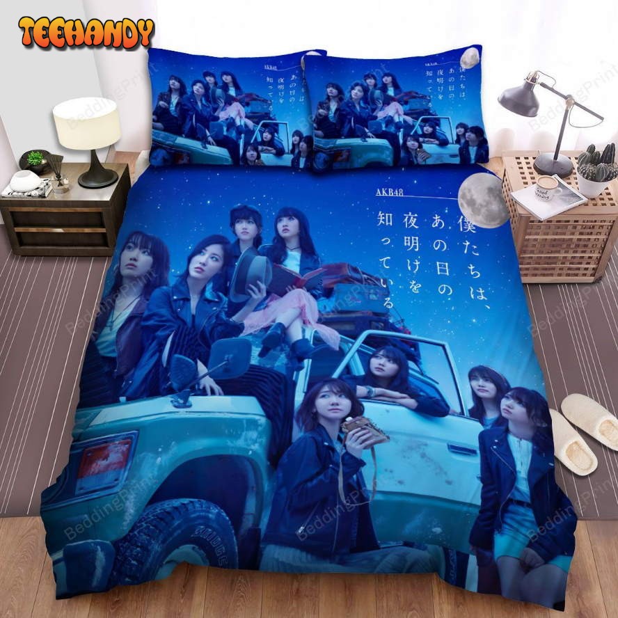 Akb48 Car Bed Sheets Duvet Cover Bedding Sets