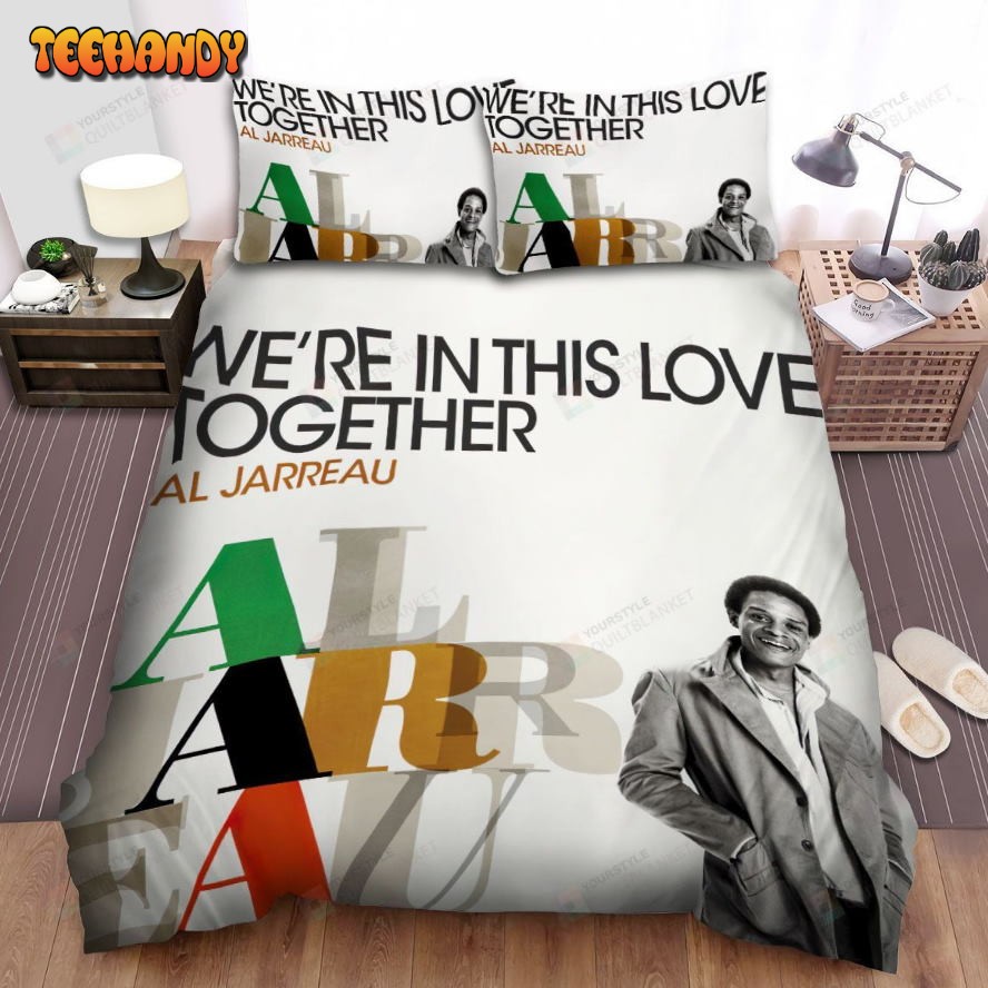 Al Jarreau Album We’re In This Love Together Spread Comforter Bedding Sets