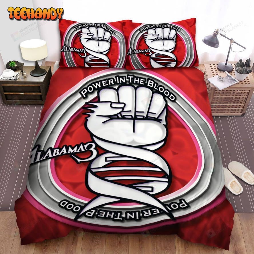 Alabama 3 Power In The Blood Album Music Spread Comforter Bedding Sets