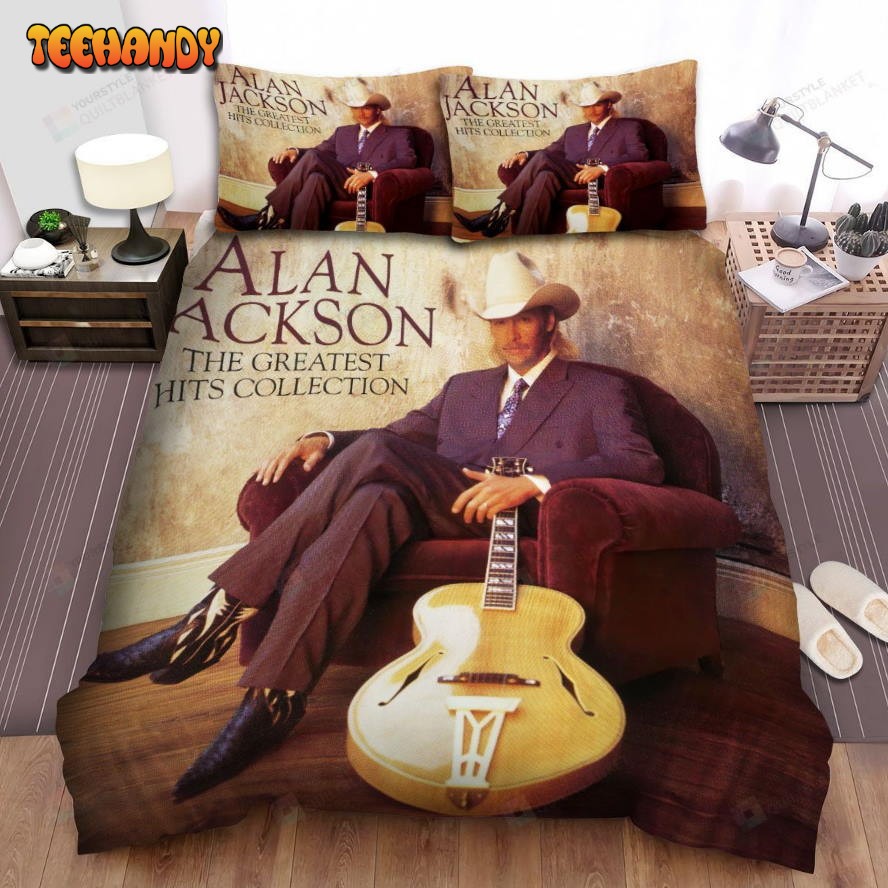 Alan Jackson Album The Greatest Hits Collection Spread Comforter Bedding Sets