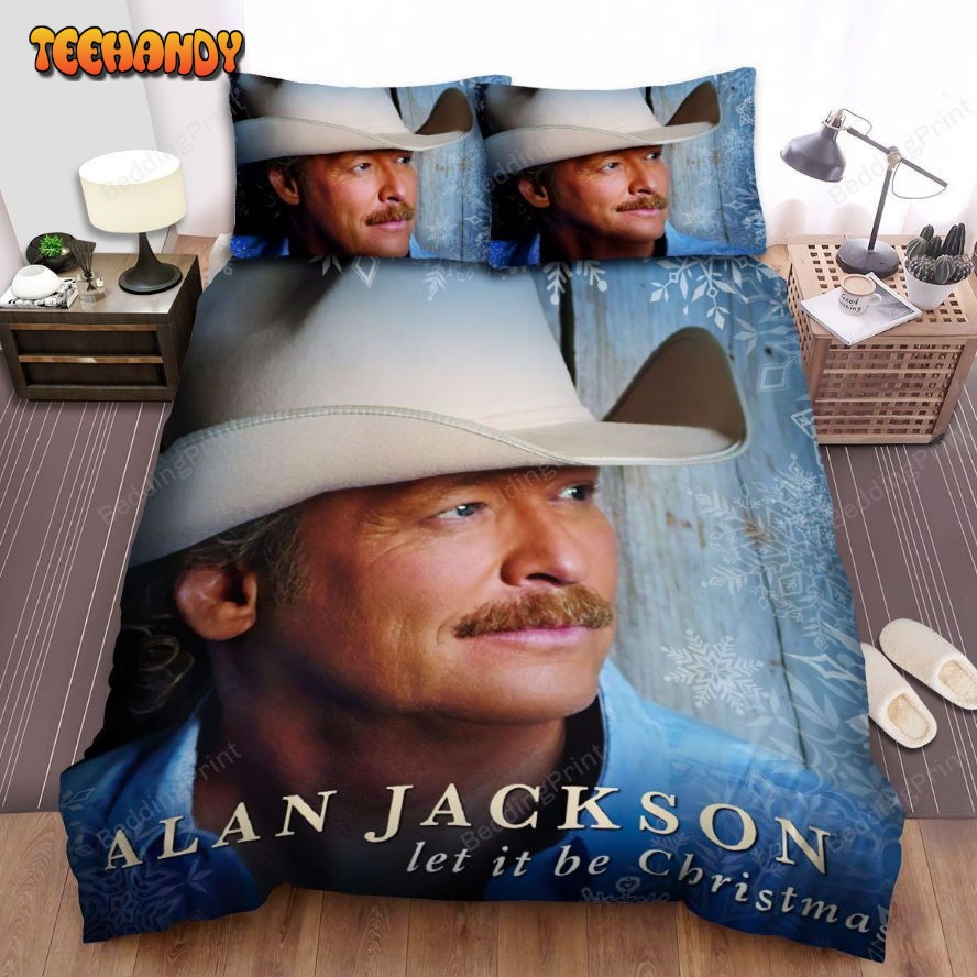 Alan Jackson Single Cover Let It Be Christmas Bed Sheets Duvet Cover Bedding Sets