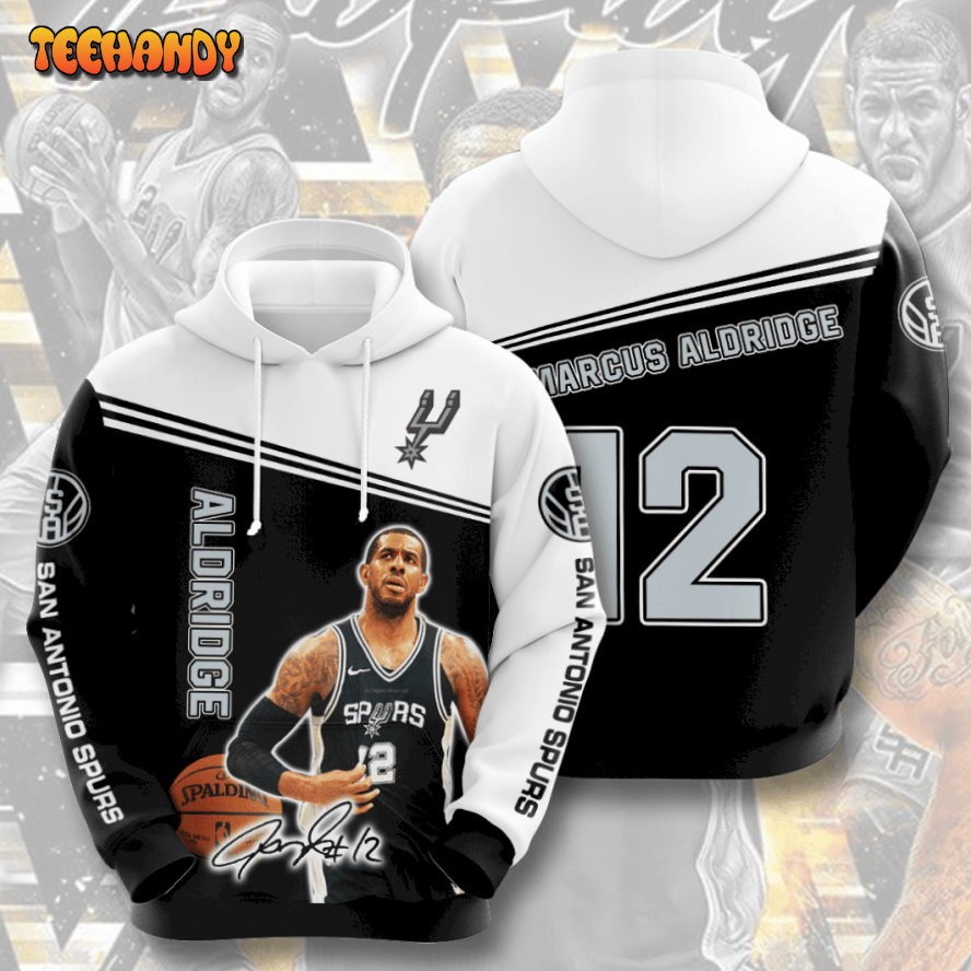 ALDRIDGE San Antonio Spurs 3D Hoodie For Men For Women