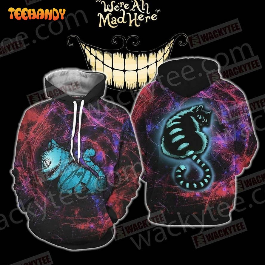 Alice In The Wonderland Unisex 3D Hoodie All Over Print Hoodie