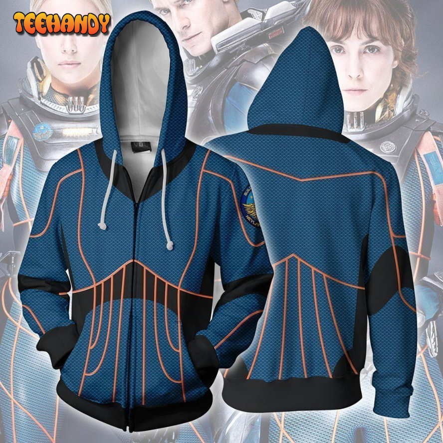 ALIEN Alien Covenant Prometheus Crew Cosplay 3D Hoodie