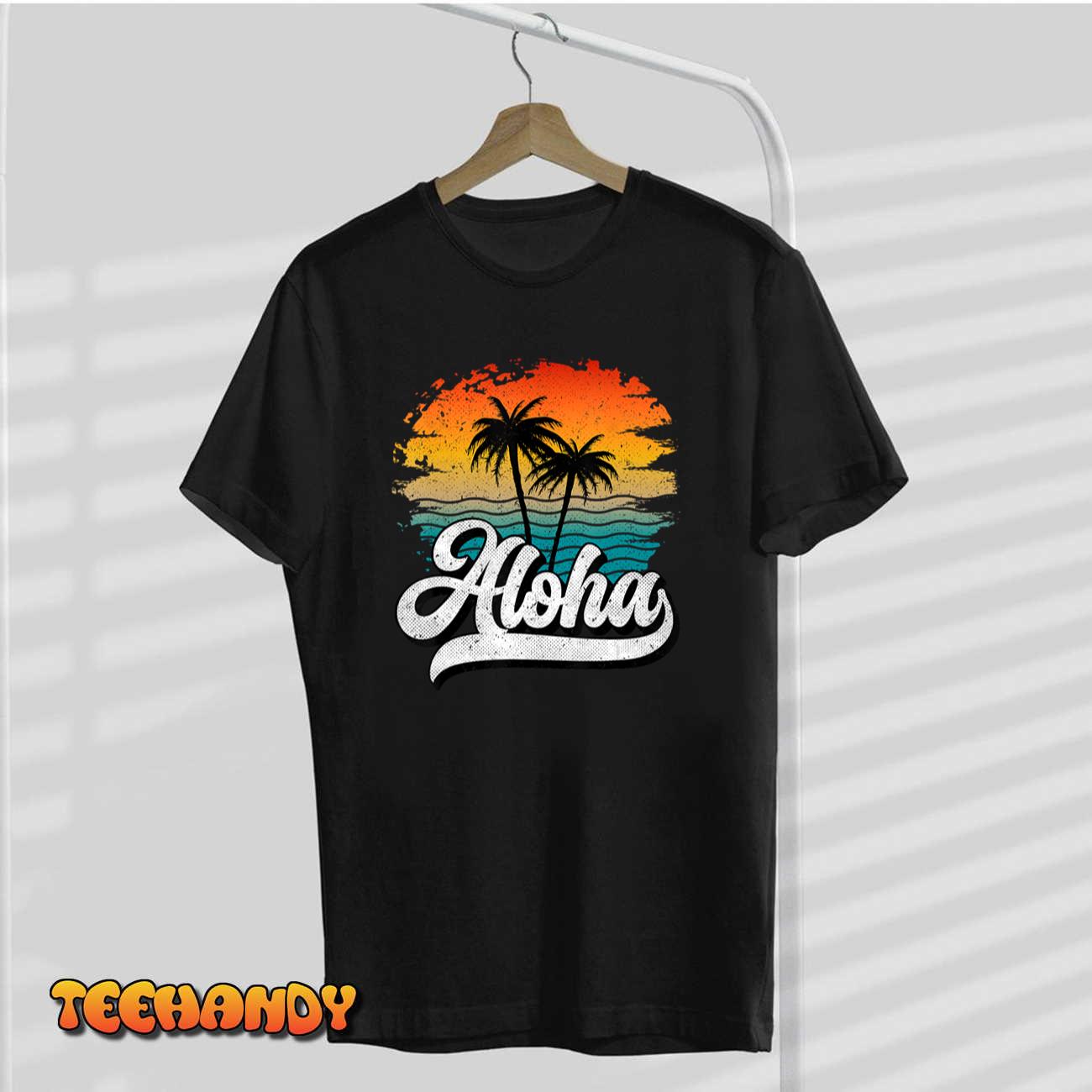 Aloha, Hawaii Lover, Hawaii Retro Aloha, Visiting Hawaii T-Shirt