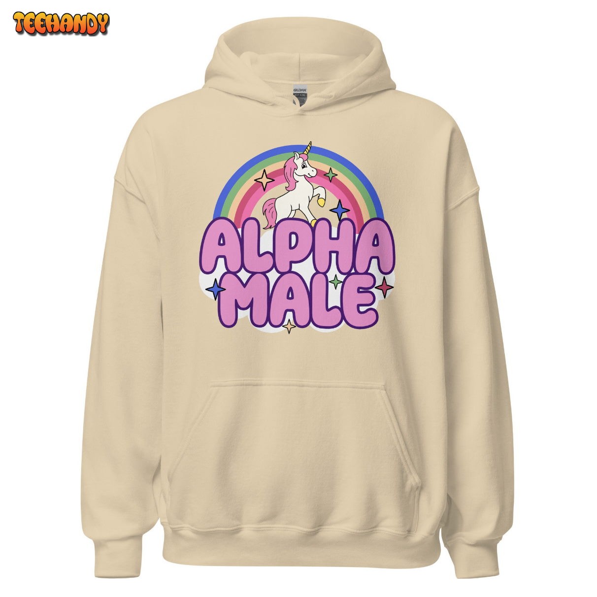 Alpha Male Hoodie, Unisex Funny Hoodie, Satire Humor, Hilarious Sweatshirt