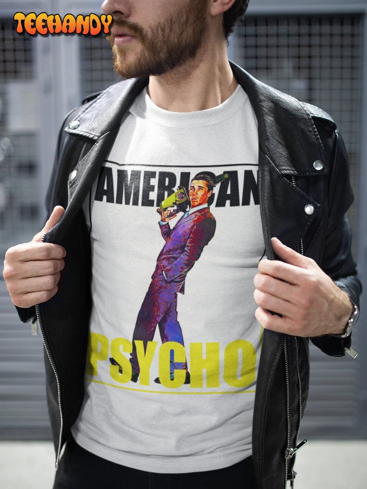 American Psycho Soft T-Shirt, American Psycho Movie Poster T Shirt