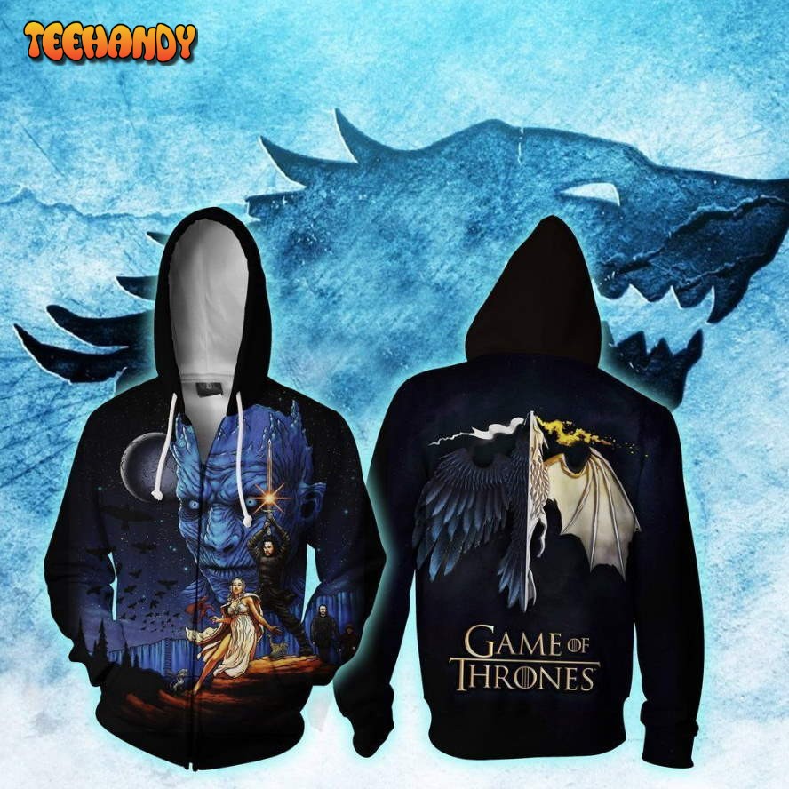 American TV Game of Thrones Sweater 3D Digital Print Sweater 3D Hoodie