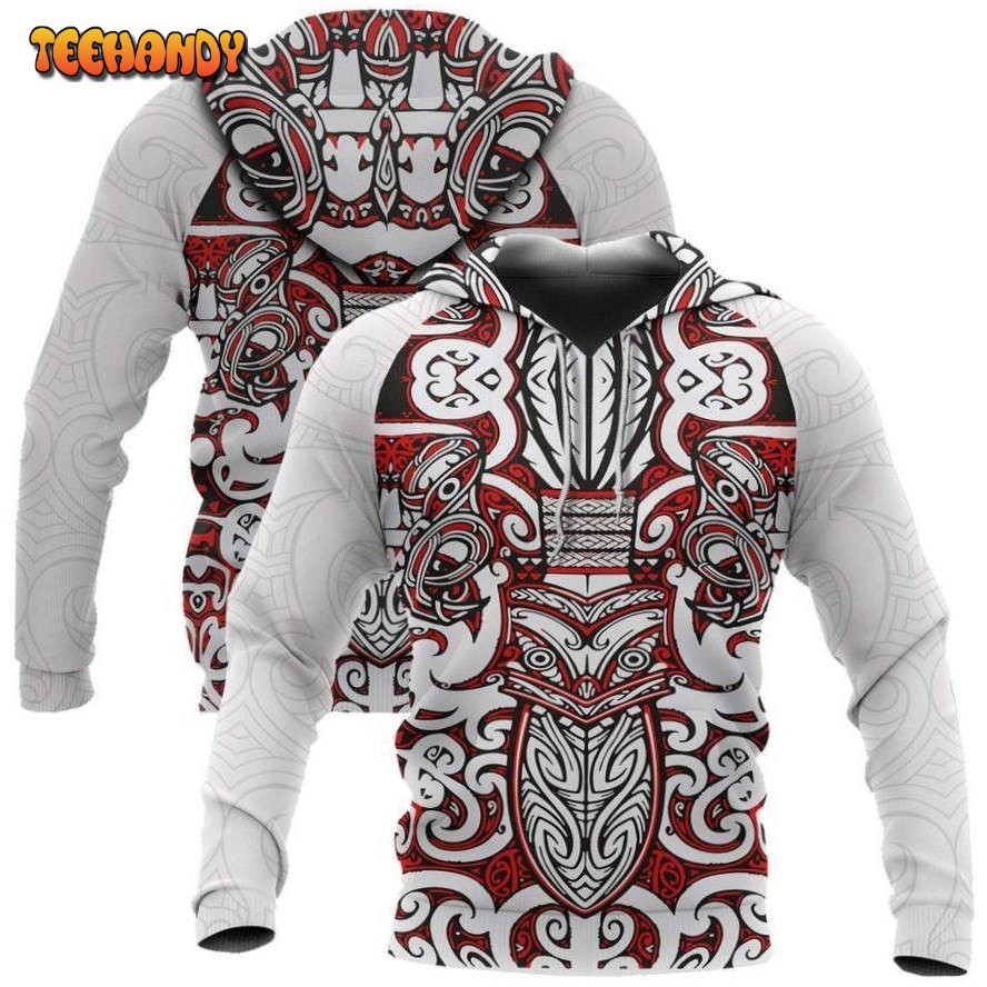 Aotearoa Maori Moko Pullover And Zip Pered Hoodies Custom 3D Graphic