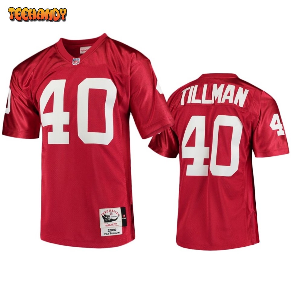 Arizona Cardinals Pat Tillman Red 2000 Throwback Jersey