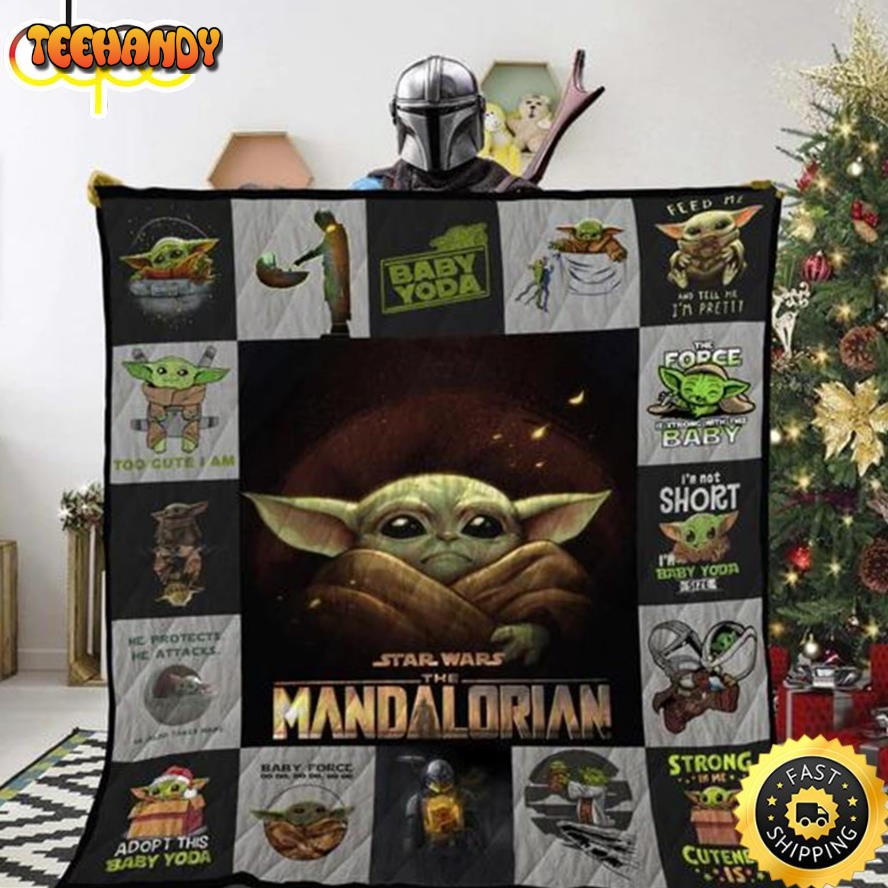 Baby Yoda Star Wars Mandalorian Yoda Blanket