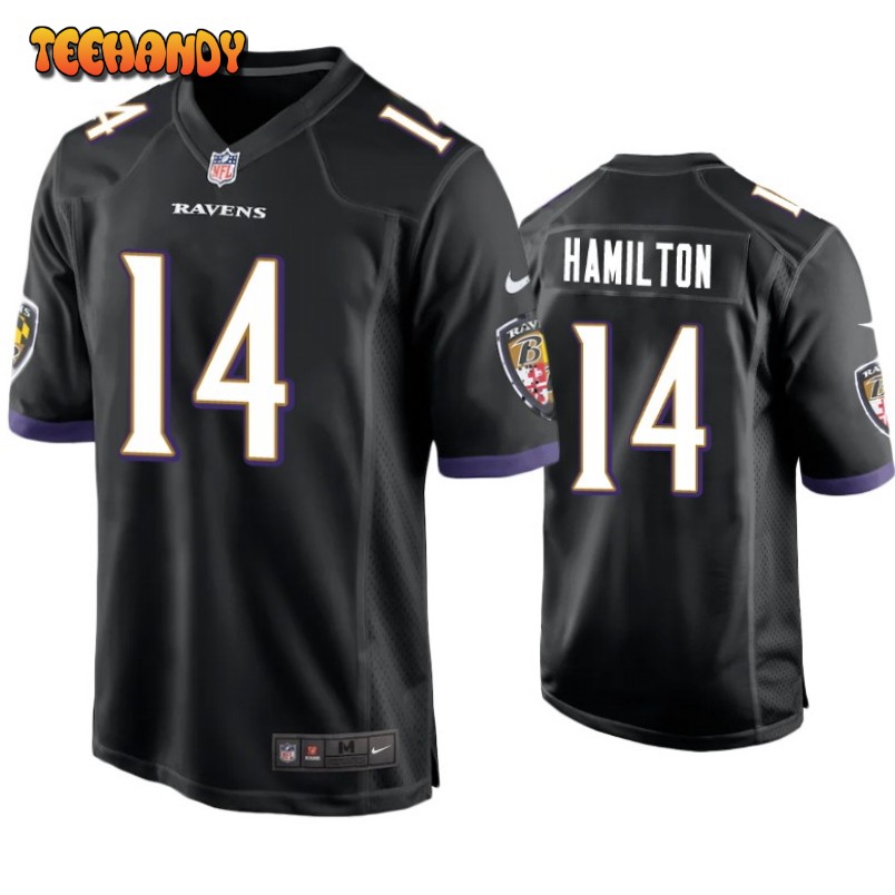 Baltimore Ravens Kyle Hamilton Black Limited Jersey
