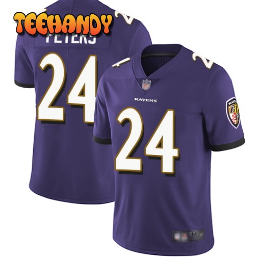 Baltimore Ravens Marcus Peters Purple Limited Jersey