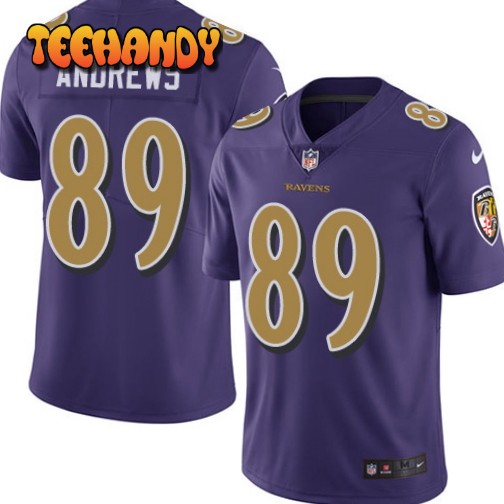 Baltimore Ravens Mark Andrews Purple Color Rush Limited Jersey