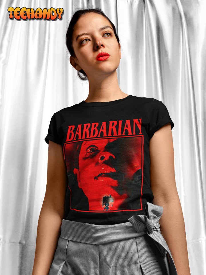 Barbarian Soft T-Shirt, Barbarian Movie Poster T Shirt