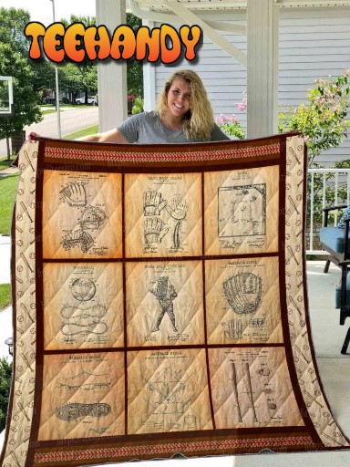 Baseball 3D Quilt Blanket