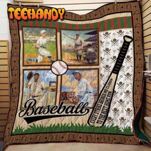 Baseball Baseball 3D Customized Quilt Blanket