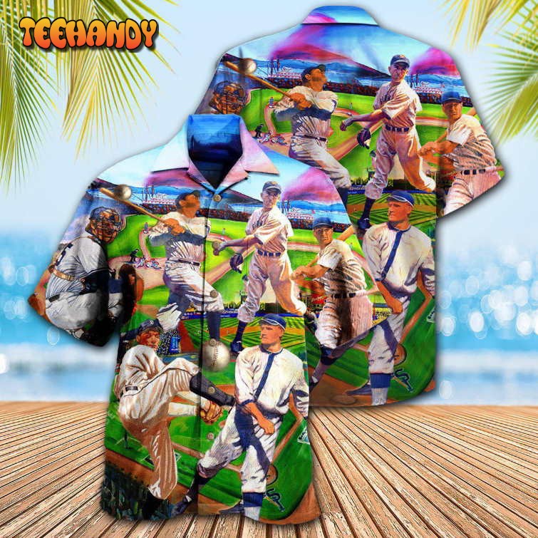 Baseball Vintage Players Your Passion Hawaiian Shirt