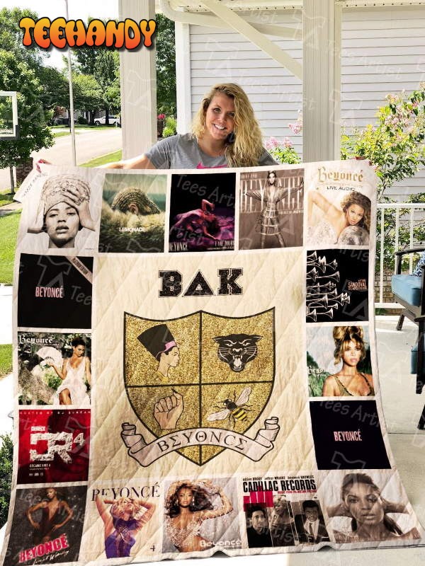 Beyonce 3D Customized Quilt Blanket