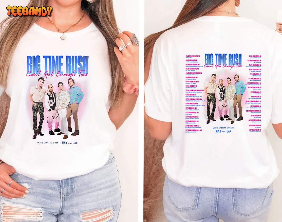 Big Time Rush Band Cant Get Enough Tour Shirt