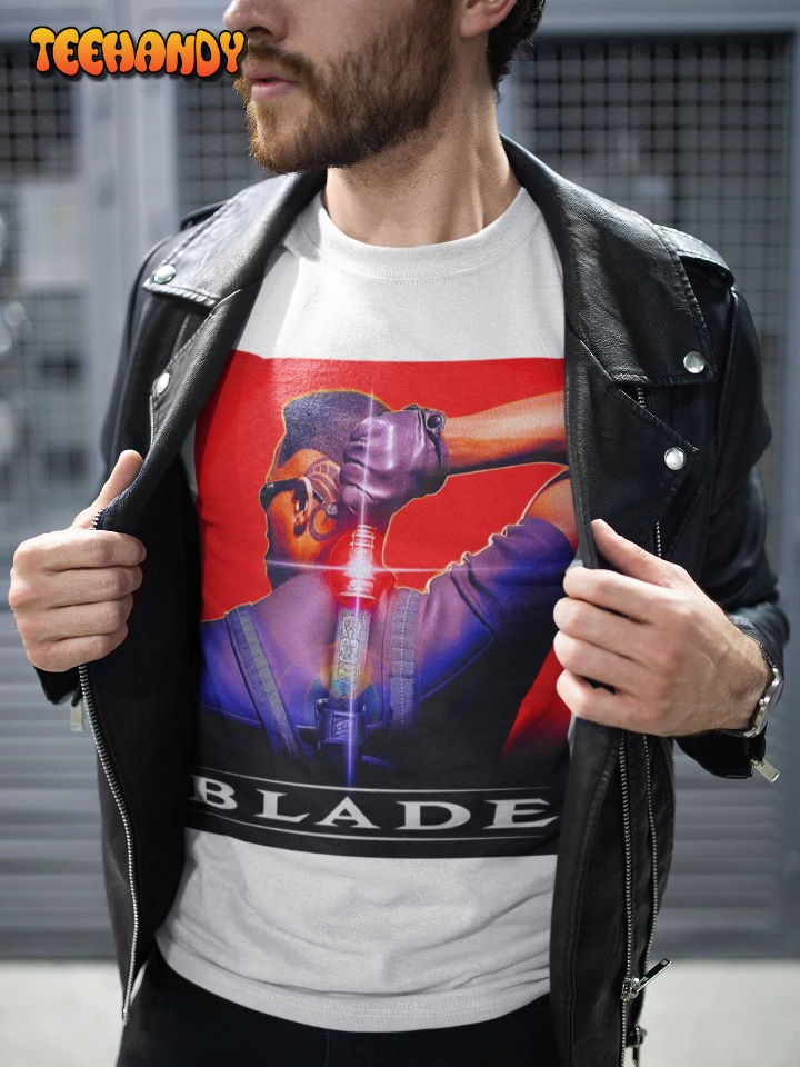 Blade Soft Shirt, Blade Movie Poster Shirt, 90s Movie Nostalgia Graphic T Shirt