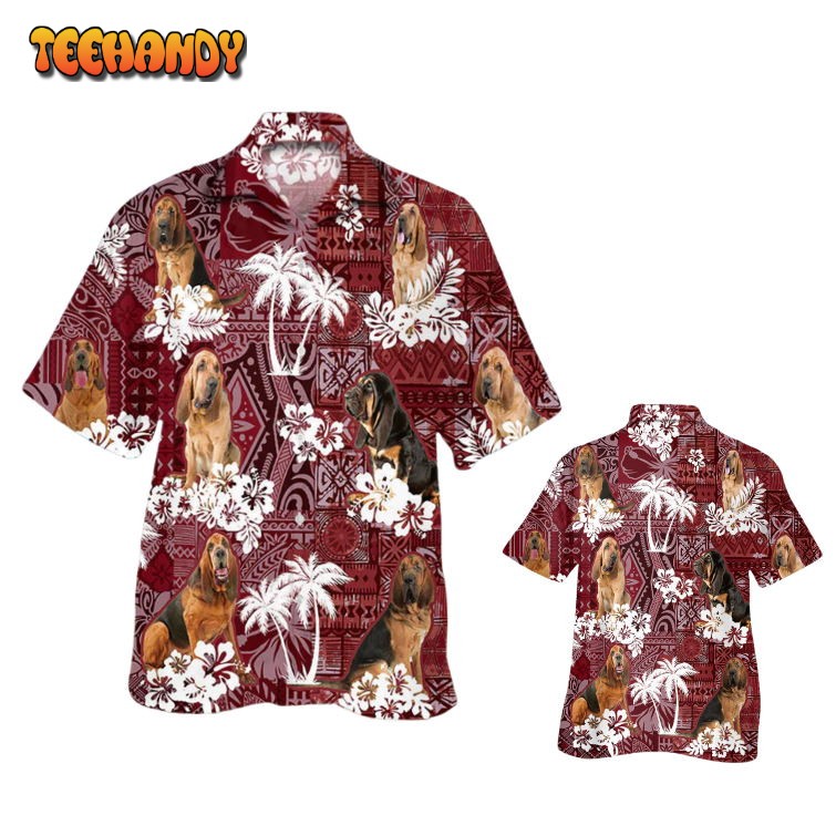 Bloodhound Hawaiian Shirt, Dog Hawaiian Shirts For Summer