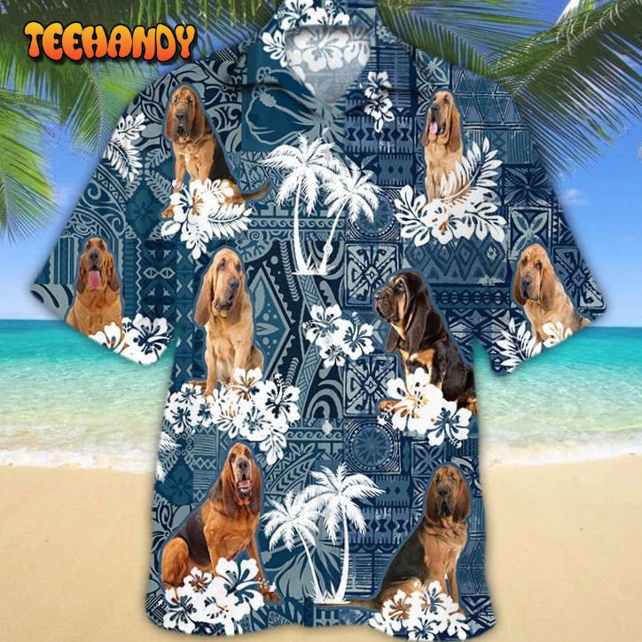 Bloodhound Hawaiian Shirt For Men And Women Hawaii Beach Shirts