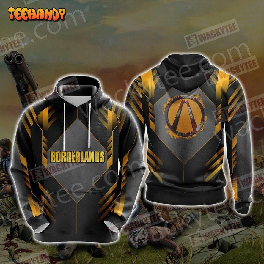 Borderlands New Unisex 3D Hoodie All Over Print Hoodie