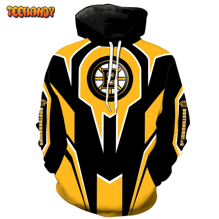 Boston Bruins New Full All Over Print 3D Hoodie For Men And Women