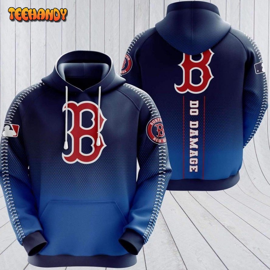 BOSTON DO DAMAGE 3D Hoodie All Over Printed Hoodie