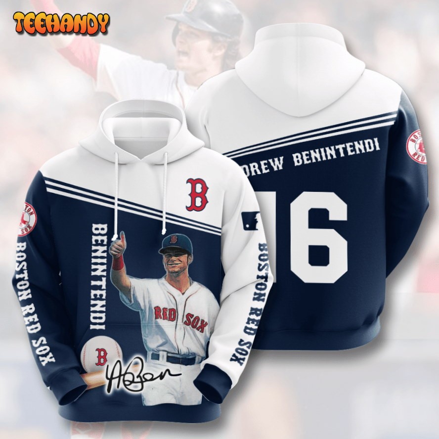 BOSTON RED SOX Andrew Benintendi 3D Hoodie For Men For Women