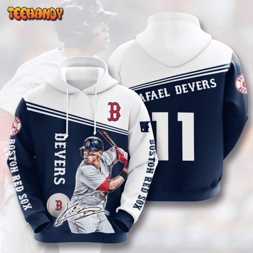 BOSTON RED SOX Rafael Devers 3D Hoodie For Men For Women