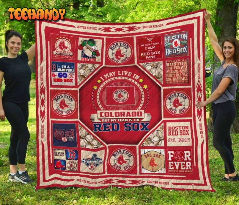 Boston Red Soxcolorado 3D Customized Quilt Blanket