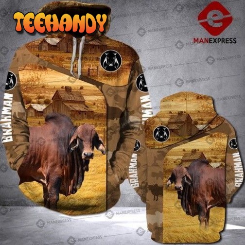 Brahman Camo 3D Hoodie For Men For Women, All Over Printed Hoodie