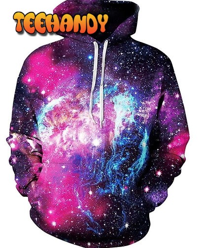 Bright Nebula 3D 3D Hoodie For Men Women All Over 3D Printed Hoodies