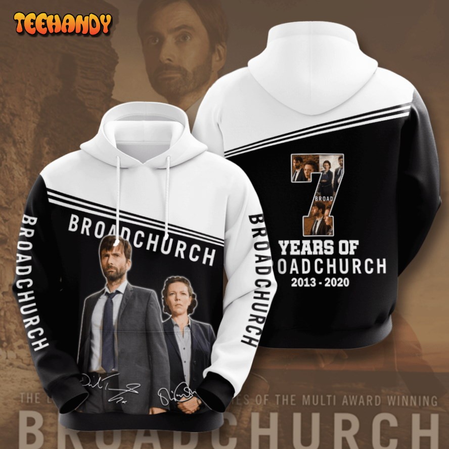 Broadchurch Movie Character Anniversary 7 Years 3D Hoodie For Men For Women