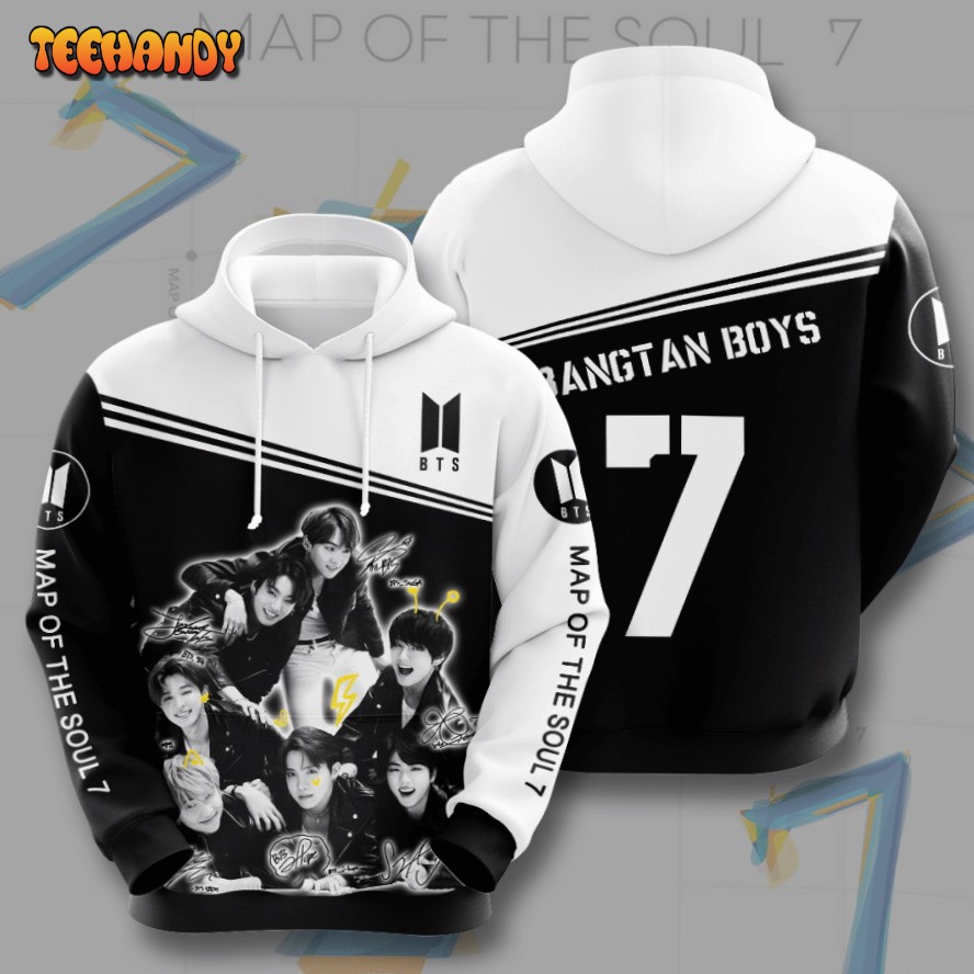 BTS 3D Hoodie