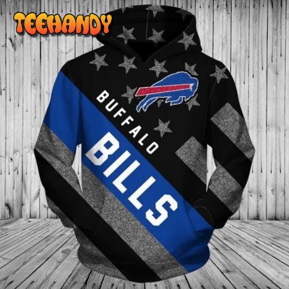 Buffalo Bills 3D Hoodie Sweatshirt For Fans Men Women All Over Printed Hoodie