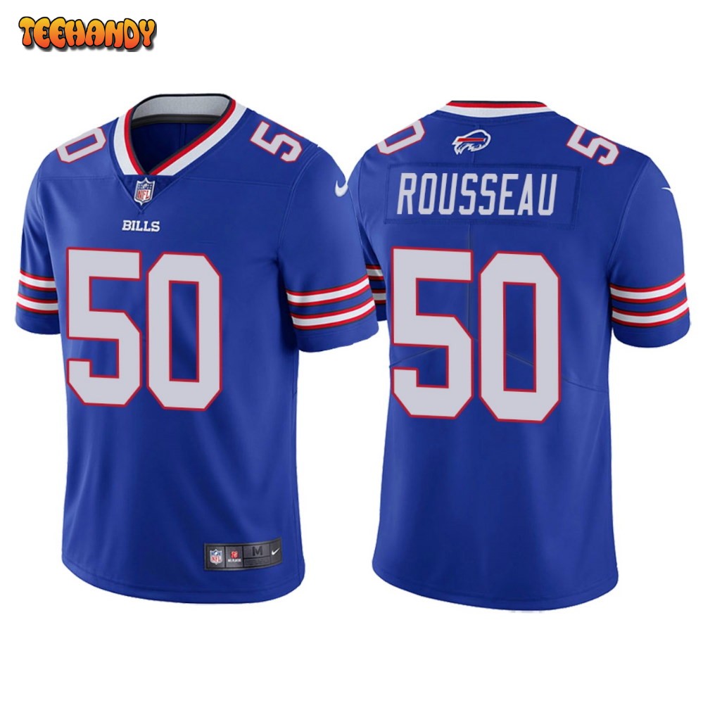 Buffalo Bills Gregory Rousseau Royal Limited Jersey