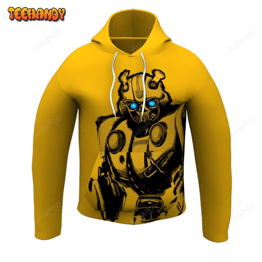 Bumblebee Kid’s 3D Hoodie For Men Women All 3D Printed Hoodie