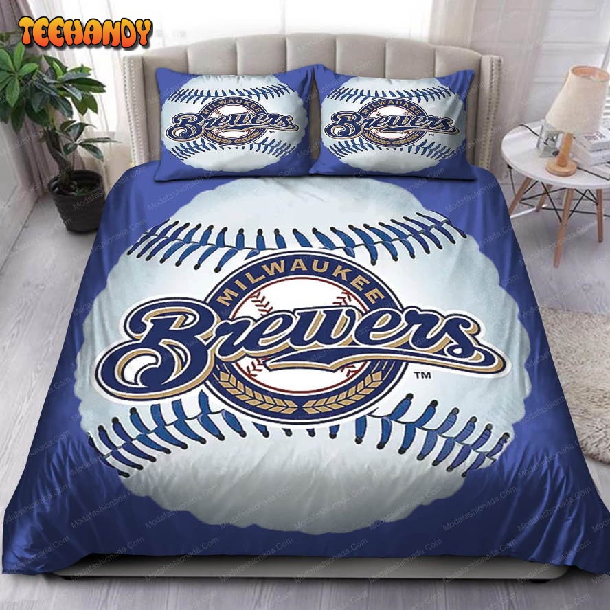 Buy Logo Milwaukee Brewers MLB 117 Bedding Sets Bed Sets, Bedroom Sets