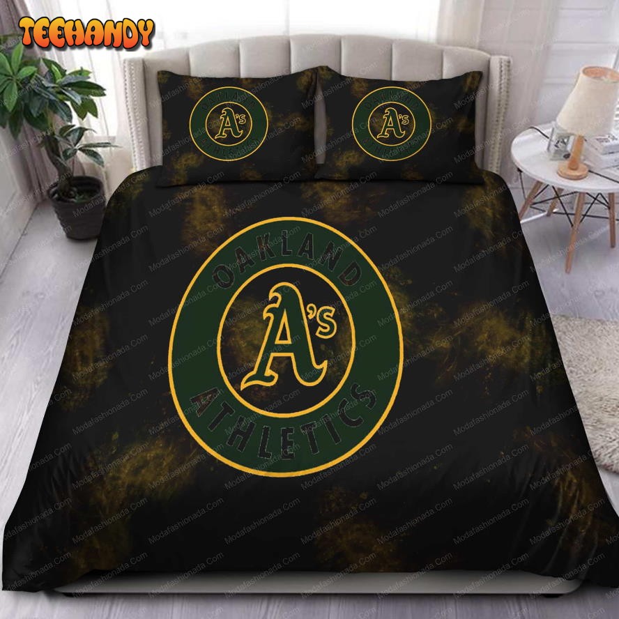 Buy Logo Oakland Athletics MLB 139 Bedding Sets Bed Sets, Bedroom Sets